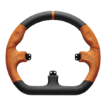 Closed D Orange Leather Rim