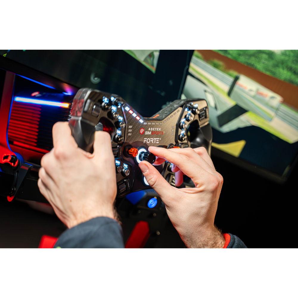 Asetek SimSports Racing Forte Sim Steering Wheel