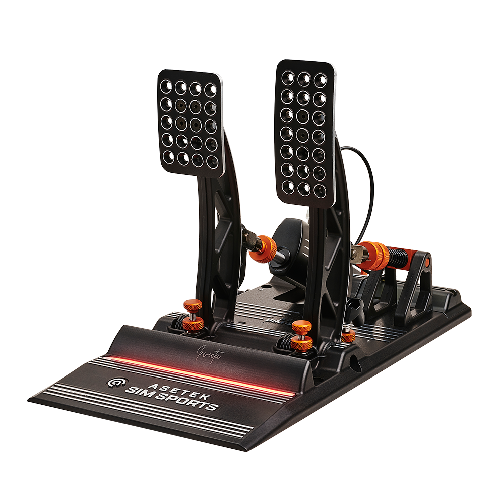 Invicta sim racing pedals LED