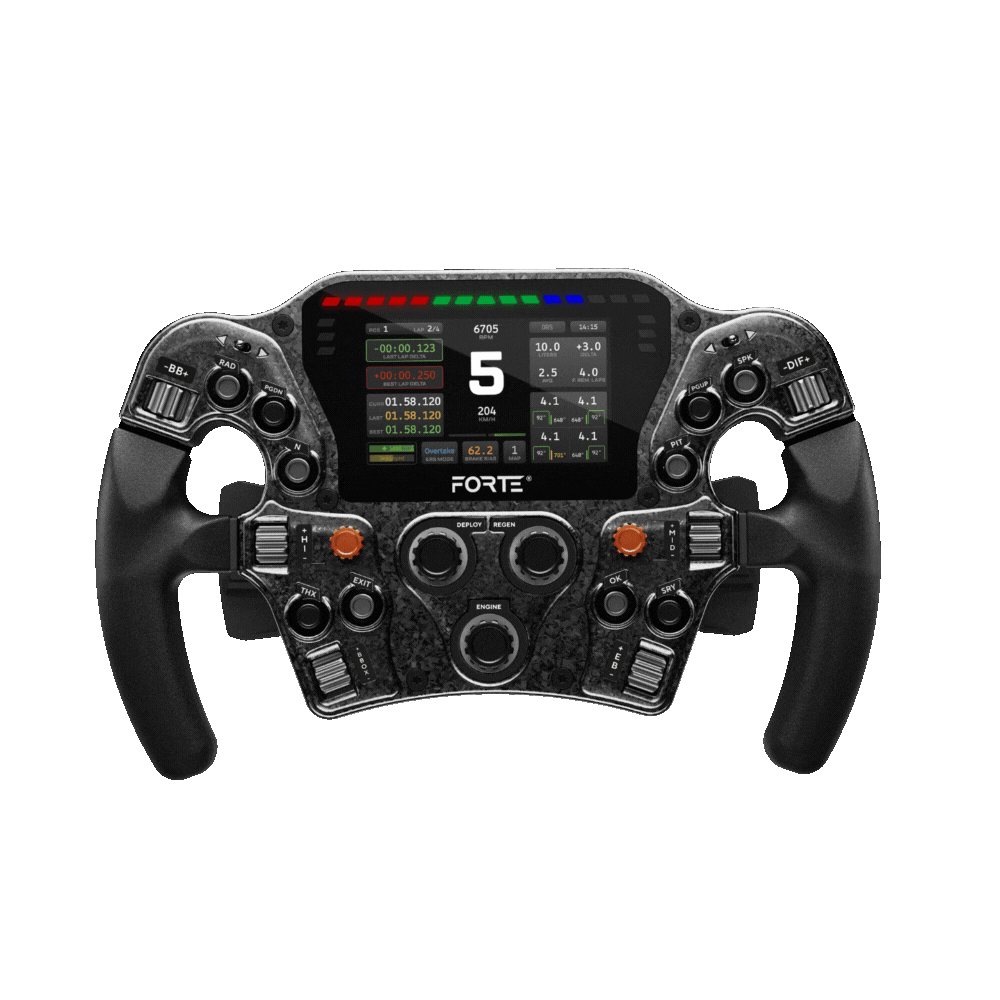 customizable steering wheel