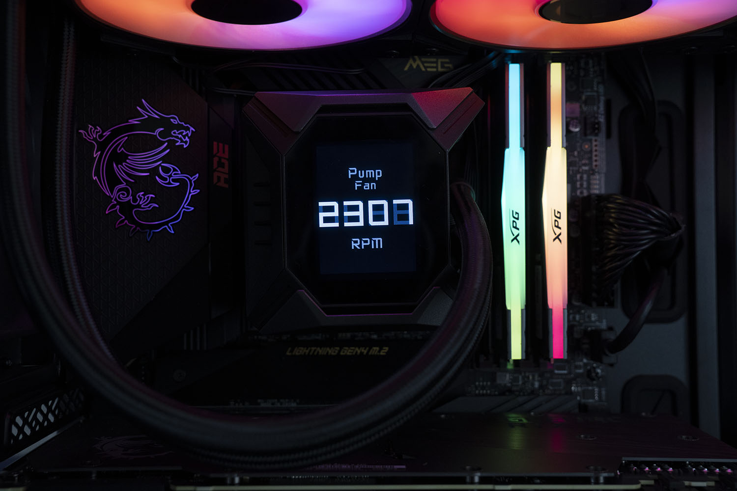 How to Adjust Fan Curves MSI Coreliquid K 360 Cooler Asetek