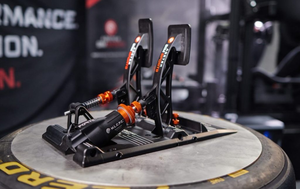 Introducing Forte® Load Cell Pedals for Sim Racing Asetek